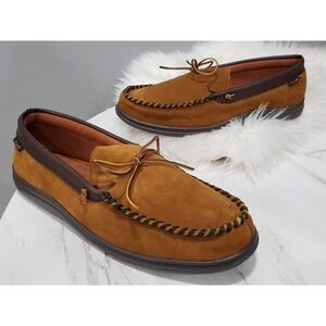 NEW NO BOX SIZE 18 LB EVANS MEN'S ATLIN COMFY INDOOR HOUSE SHOE SLIPPERS